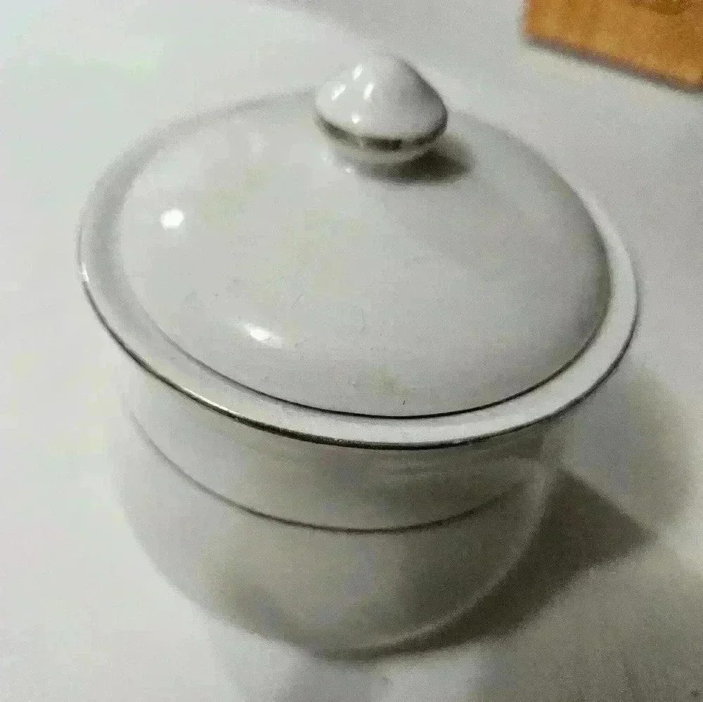 Small white storage container!